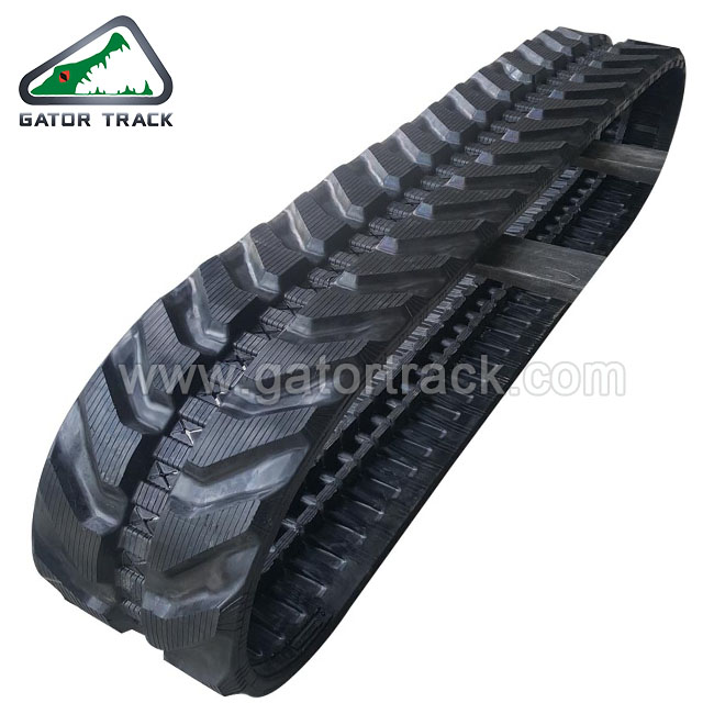 China Wholesale Rubber Tracks Skid Steer Factory - Case Cx50b Rubber Track 400×72.5×74 Mini Excavator Rubber Tracks – Gator Track