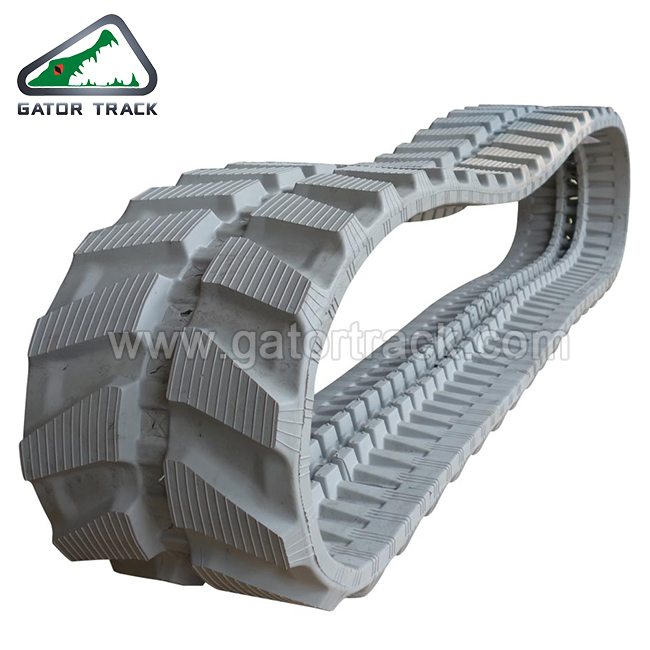 China Wholesale Rubber Tracks For Skid Loader Factory - Rubber Tracks 300X52.5 Grey Color Excavator Tracks – Gator Track