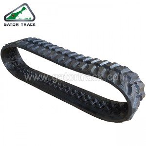 Professional China Mini Crawler Excavator Rubber Track For Rrubber Track Aseembly