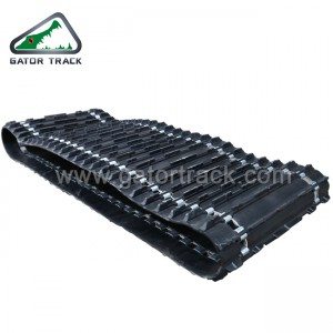 Chinese Professional China Rubber Track 580mm para sa ATV/SUV/Snowmobile/Tractor/Crawler