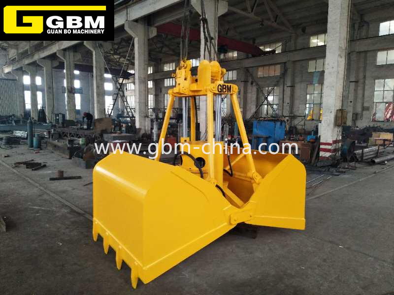 Factory Price For Grab For Dredging - Electric hydraulic ash clamshell grab – GBM detail pictures