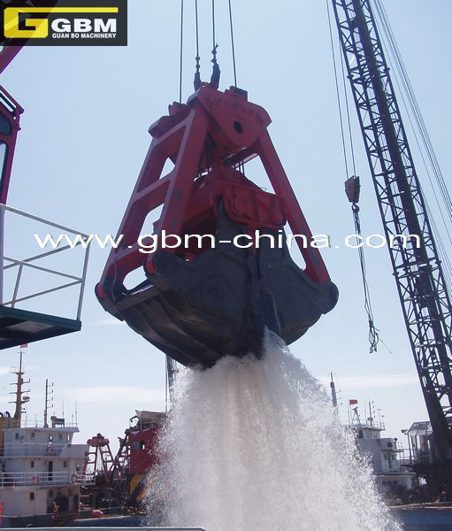 Fast delivery Rubbish Grab - Dredging clamshell grab – GBM detail pictures