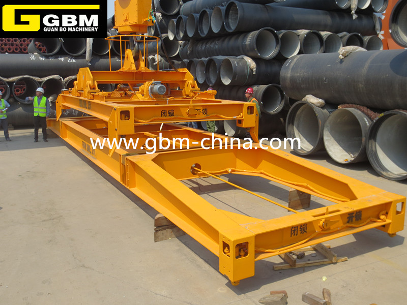 Hot sale Spreader Lifting Bar - Electric Twin container spreader – GBM
