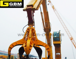 Factory Free sample Hydraulic Orange Peel Grab - Excavator supporting hydraulic grab bucket – GBM