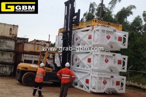 Factory Supply Frame Container Spreader - Forklift Container Spreader – GBM