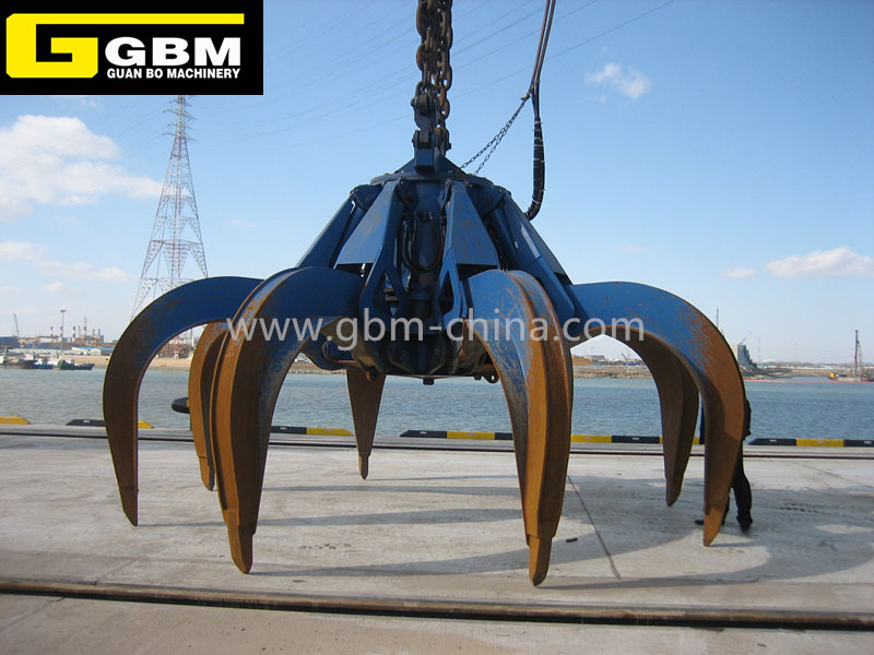 Wholesale Waste Steel Grab - Electro-hydraulic orange peel grab (scrap) – GBM
