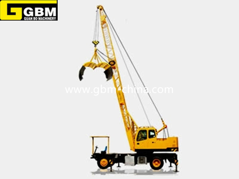 2021 wholesale price Electric Material Handler – Tyre type hydraulic material handler1 – GBM detail pictures