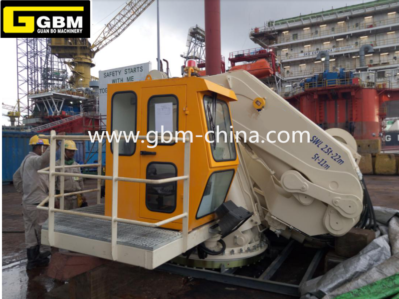 Factory directly Davit Cranes For Boats - Knuckle boom deck crane – GBM