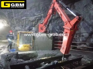 Factory source Coal Conveying System - Pedestal rock breaker boom system – GBM detail pictures