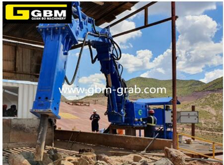 8 Year Exporter Mine Conveying System - Pedestal rock breaker boom system – GBM