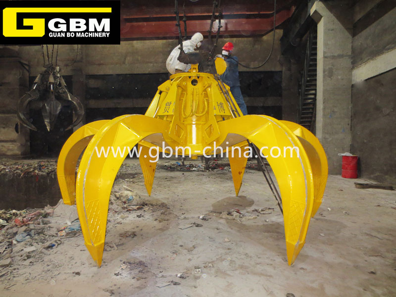 Manufacturing Companies for Remote Control Clamshell Grab - Electric hydraulic garbage grab – GBM
