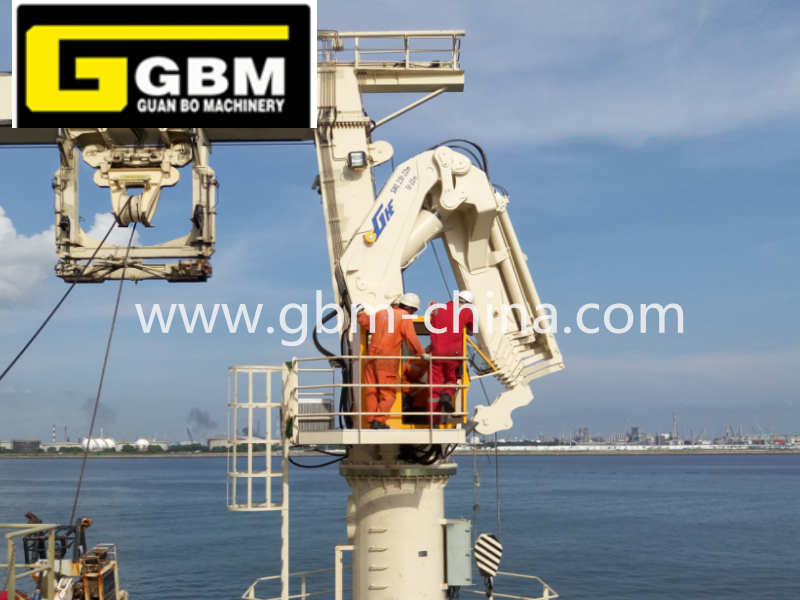 Factory Outlets Knuckleboom Cranes For Sale - Knuckle boom deck crane – GBM detail pictures