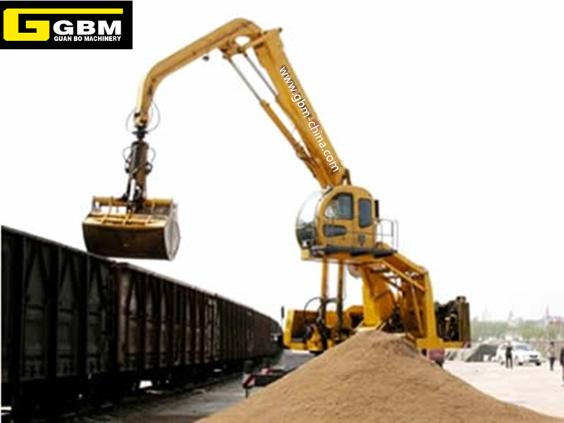 China wholesale Port Material Handler - Tyre type hydraulic material handler2 – GBM detail pictures