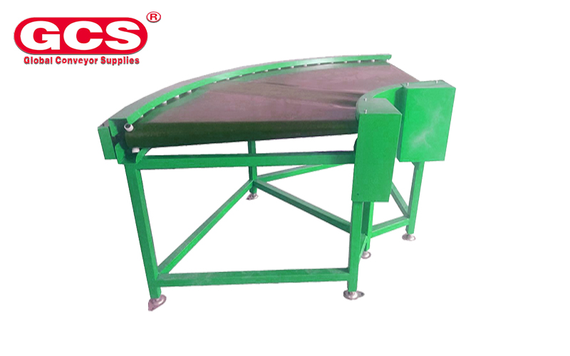 Factory directly supply Rubber Covered Conveyor Rollers - 90 degree PVC belt conveyor – GCS