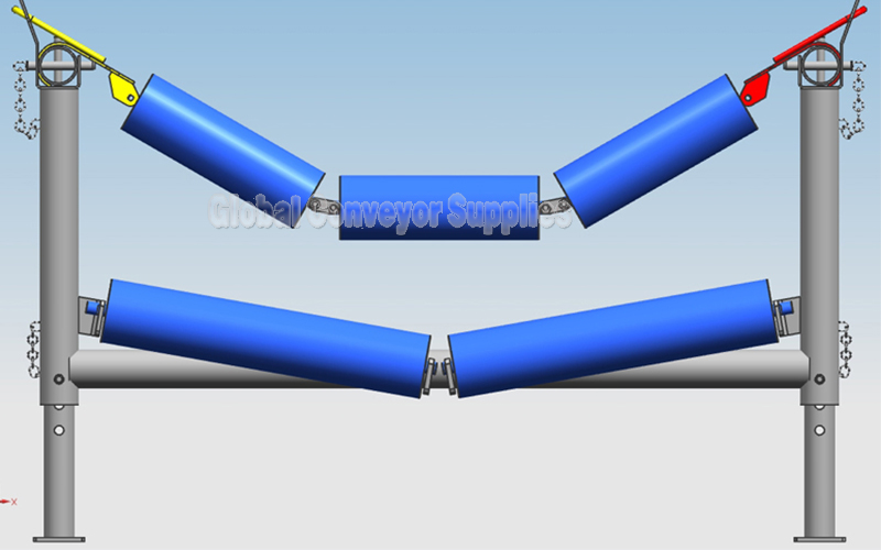 8 Year Exporter Vee Rollers - Handling Garland Roller From GCS Conveyor Manufacturers – GCS