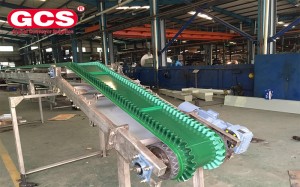 China Belt conveyor Factory Belt Conveyor with Skirt Incline