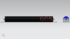 GCS Conveyor Solution New Metal Conveyor Rollers