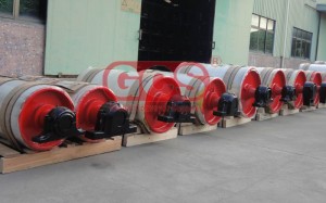 တရုတ်နိုင်ငံမှ Belt Conveyor တွင်အသုံးပြုသော Lagging အတွက် အရည်အသွေးမြင့် Conveyor Pulleys