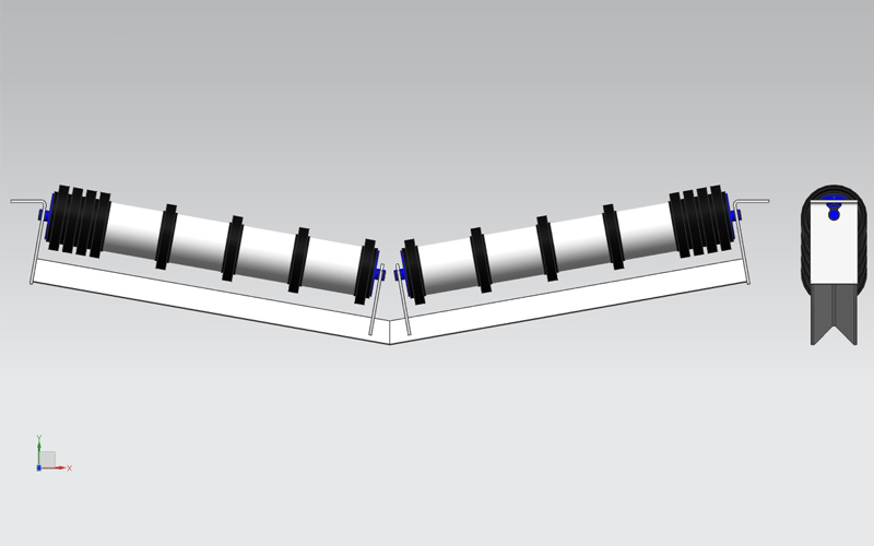Good Wholesale Vendors Heavy Duty Powered Roller Conveyor - Belt Conveyor Rubber Disc for pipe rollers heavy duty | GCS – GCS