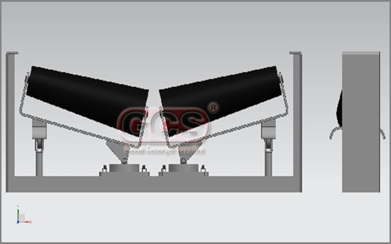 Hot New Products Heavy Duty Roller Conveyor - Conveyor System Cone self-aligning roller – GCS