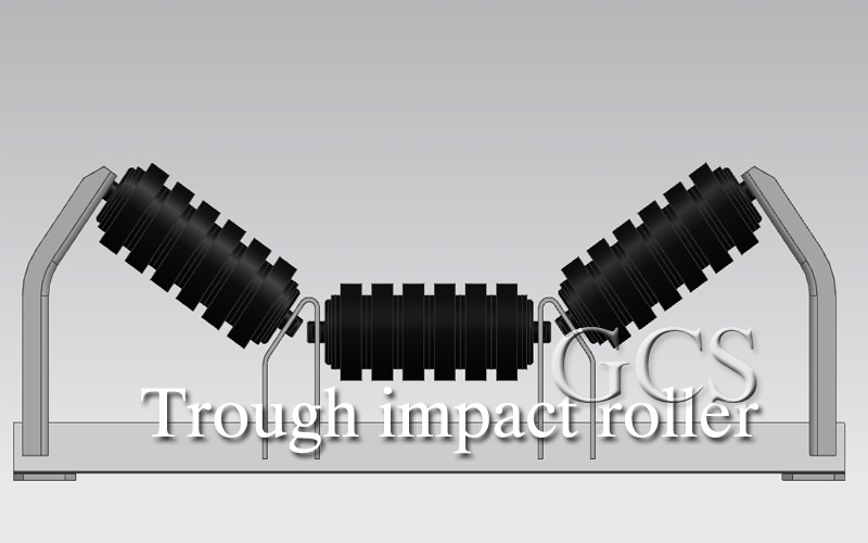 Trough impact roller is applied in the mine | GCS Featured Image