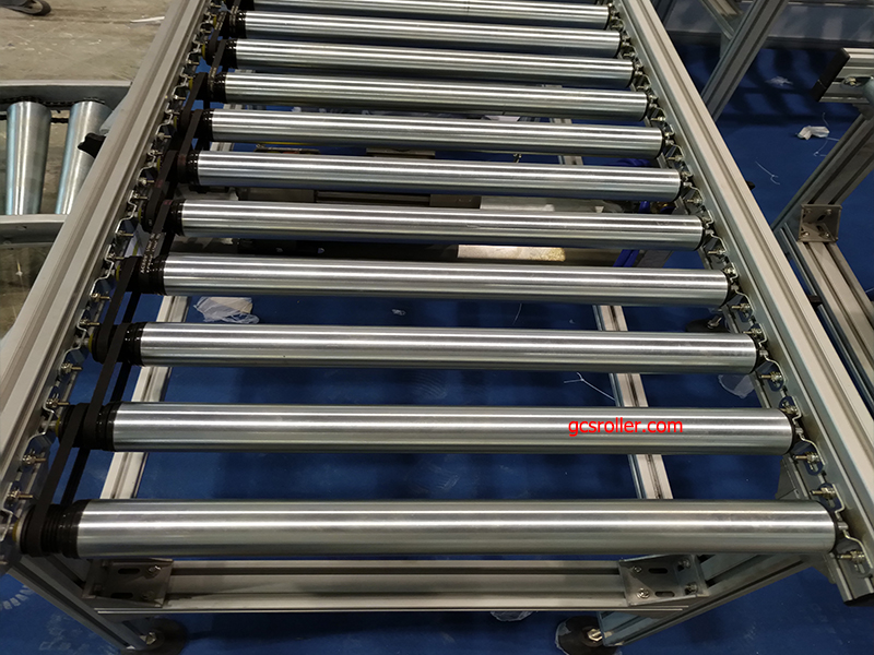 Multi-wedge belt drive roller conveyor