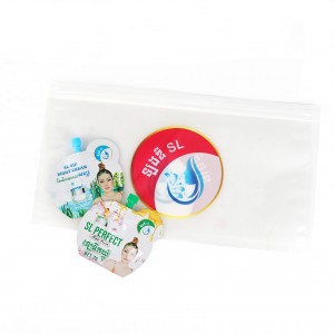 Aluminum Mini Hand cream Sachet Custom 3ml 5ml Trial Pack Cosmetic Packaging Spout Bag Pouch