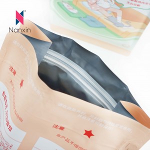 Resealable Aluminum Foil Pouch 5kg 10kg Dog Cat Food Packaging Flat bottom Pet Food ziplock Bag