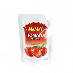 Muoviset elintarvikelaatuiset 500g kuumat kastikkeet pakkauspussit Knorr kastikepakkaukset