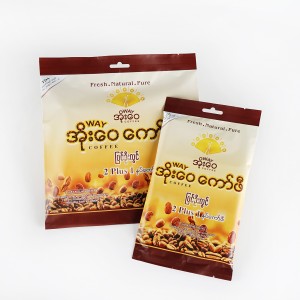 Vrečke za embalažo za kavo in čaj iz Mjanmara s plastičnim aluminiziranjem - BFD004
