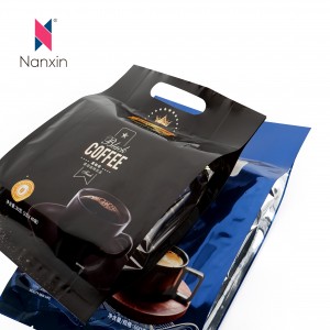 Custom Print Packaging Side Gusset 80g Valve Pouches Bean Coffee Bags