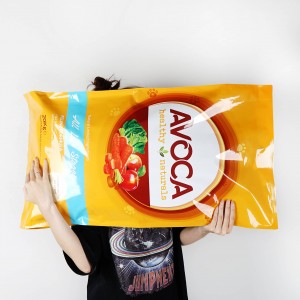 개 혈통 식품을 위해 초대형 플라스틱 애완 동물 포장 가방을 알류미늄 처리합니다.