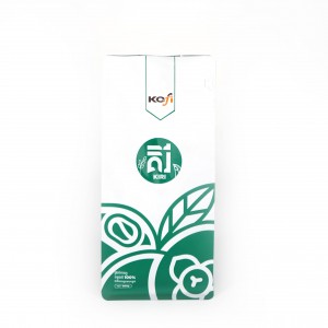 I-Aluminium Foil Sacs Emballage Tea Coffee Plastic Packaging Bags Ukukhiqiza