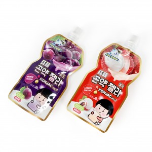 Custom Fruit Baby Juice Spout Pouch Toy Spout Bag Lid Sauce Packaging Bag Cooking retort pouch
