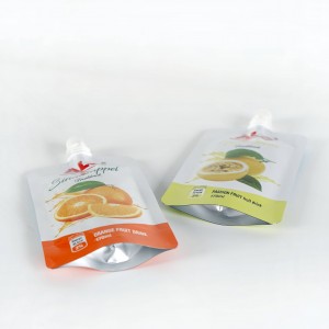 Plastic mondstuk Vloeistofpakketten Waterknijp Sap Spuitzakjes Tas