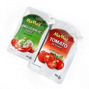 Пластиковые пакеты для упаковки горячего соуса качества еды 500г Пакеты для соуса Кнорр