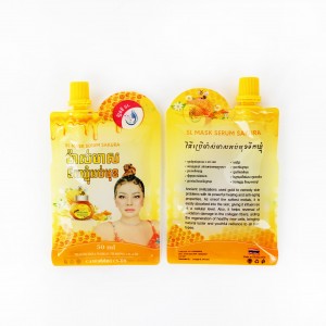 Factory BPA Free Custom Printed Fruit Puree Package Bag Jelly Stand Up Pouch With Spout Pouch Packaging For Baby Food