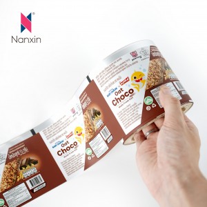Envoltorios de doces de plástico impresos personalizados Embalaxe de barra de chocolate para aperitivos