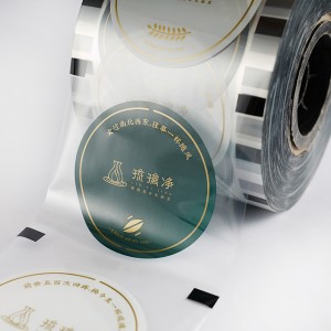Custom Disposable Bulla Tea Cup Sealing Film High Quality Custom Sealing film For Lac Tea Cup