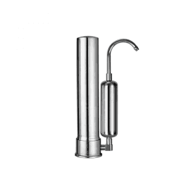 FQ-S201 2 stage stainless steel water filter carbon pre-filtration