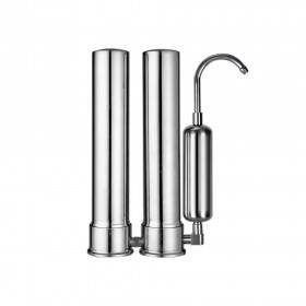 3 stage stainless steel water filter pre-filtration