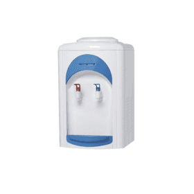 Desktop hot and cold water dispenser compressor cooling water dispenser