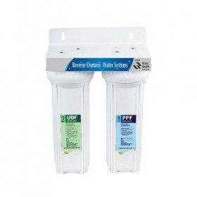 2 stages water filter pre-filtration water purifier PP+CTO filter cartridge
