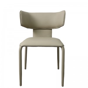 Leather Indoor Upholstered Dining Chair