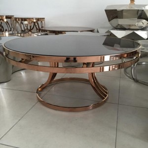 Diy Metal Table Frame Gold Round Coffee Table