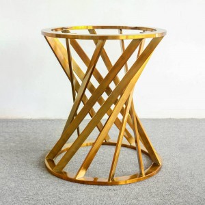 Rounded Table Legs gold Metal Furniture Tea Table legs | GELAN