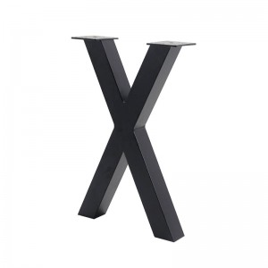 X Table Legs Modern Custom X Shape Table Leg Industrial Furniture Hardware Legs