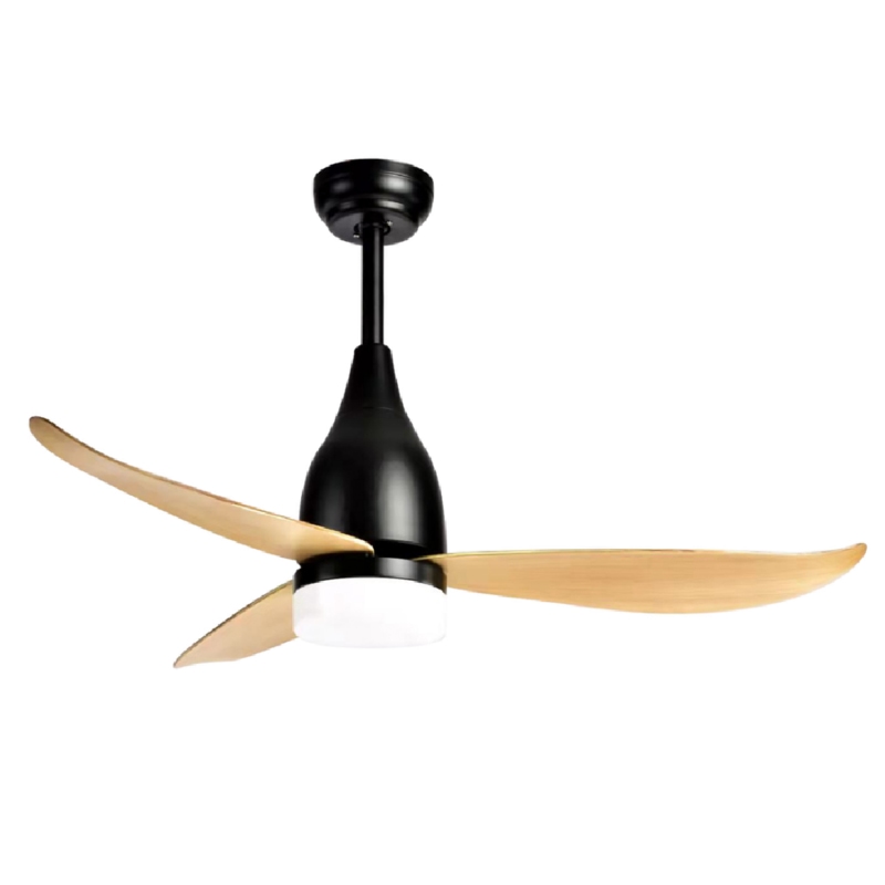 Nordic Style 3 ABS Bıçaqlı Fan Lampa Dc İnverter Uzaqdan İdarəetmə Çilçıraq Fan Tavan Ventilyarı İşıq