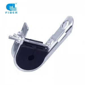 ADSS Cable Accessories Galvanized Steel J Hook Suspension Clamp