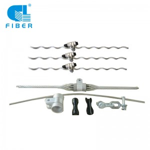 OPGW Optical Cable Tension Clamps / Dead-end Fittings